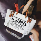 Weiyinxing Large Capacity Canvas Tote Bag For Women Luxury Designer Handbag Purse Ladies Crossbody Shoulder Bags Shopping Bucket Bag