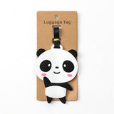 Weiyinxing Accessories Luggage Tag Creative Corgi &Cat Suitcase Fashion Style Silicon Portable Travel Tag Label ID Addres Holder