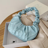 Weiyinxing Women's Bag 2023 Trend Handbags for Women PU Cloud Bags Leisure Armpit Bag Shopping Shoulder Bags Dumpling Handbag Female