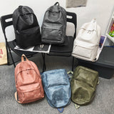 weiyinxing Backpack Women Soft Leather Rucksack Knapsack MenTravel Backpacks Shoulder School Bags for Teenage Girls Mochila Back Pack