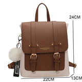 Weiyinxing Women Backpack Female High Quality Leather Small Book School Bags for Teenage Girls Sac A Dos Travel Rucksack Mochilas
