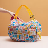 Weiyinxing Storage Organizer Bag Waterproof Shopping Tote Bag Large Capacity Eco Friendly Shopping Bag Save Space for Outdoor Travel