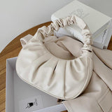 Weiyinxing Women's Bag 2023 Trend Handbags for Women PU Cloud Bags Leisure Armpit Bag Shopping Shoulder Bags Dumpling Handbag Female