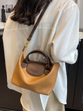 Weiyinxing Quality Fashion Casual PU Leather Crossbody Bags Luxury Designer 2023 Simple Style Handbags New Classic Shoulder For Women