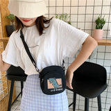 Weiyinxing Casual Small Bags Womens Cartoon Crossbody Bags for Women Girls Small Shoulder Bag Bolso Mujer Ladies Purses Bags Handbags