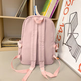 weiyinxing Kawaii Teens Girls Bookbag Leisure Lovely Female Shoulder Travel Bag College Schoolbag Fashion Cute Laptop Backpack