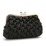 Weiyinxing Women Evening Bag Brand Party Banquet Glitter Satin For Ladies Wedding Clutches Handbag Banquet Shoulder Bags