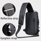 Weiyinxing Men Sling Backpack Cross Body Shoulder Chest Bag Anti-theft Travel Motorcycle Rider Waterproof Oxford Male Messenger Men's Bags