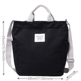 Weiyinxing Women's Leisure Canvas Shoulder Bags Designer Large-capacity Ladies Simplicity Handbags Female Fashion Versatile Crossbody Bags