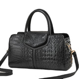 Weiyinxing Women 2023 New Fashion Crocodile Pattern Handbag Large Capacity Casual One Shoulder Crossbody Bag Fashion