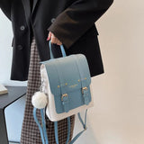 Weiyinxing Women Backpack Female High Quality Leather Small Book School Bags for Teenage Girls Sac A Dos Travel Rucksack Mochilas