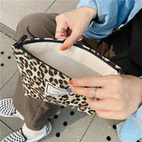 Weiyinxing Cosmetic Bag Cotton Fabric Women Make Up Storage Pouch Japan Style Zipper Cosmetic Pouch Vintage Phone Clutch Beauty Case