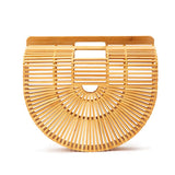 Weiyinxing Summer New Straw Bags for Women High Quality Handmade Woven Ladies Handbags Bohemian Travel Beach Totes Clutch Bag Female