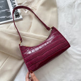 weiyinxing женская Fashion Shopping Bag Retro Casual Women Totes Shoulder Bag Female Leather Solid Color Chain Handbag for Women 2023