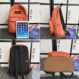 Weiyinxing Woman Backpack Man Large Capacity Waterproof Nylon Travel Bag Preppy Schoolbag for Teenage Boy Girl College Student Bag
