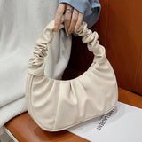 Weiyinxing Women's Bag 2023 Trend Handbags for Women PU Cloud Bags Leisure Armpit Bag Shopping Shoulder Bags Dumpling Handbag Female