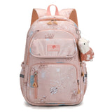 Weiyinxing New School Backpack 1 Grade 3 Years Cute Colorful School Bag for Girls Waterproof Children Kindergarten Small Backpack