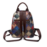 Weiyinxing Leather Backpack Women Fashion Wild Trend Casual Small Ladies Travel Bag Backpack for Teenage Girls