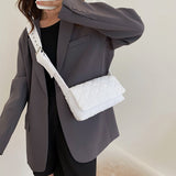 Weiyinxing Fashion Space Pad Cotton Women Shoulder Bags Winter Nylon Padded Quilted Shopper Bags Female Casual Crossbody Bags Handbags
