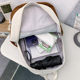 Weiyinxing Vintage Leisure Corduroy Cool Female BookBag Women Laptop Fashion Retro Design College Backpack Girl Cute Travel School Bag
