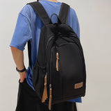 Weiyinxing Men Female Nylon Book Bag Fashion Male Women College Backpack New Boy Girl School Bag Lady Laptop Travel Student Backpack Trendy