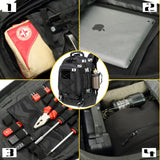 Weiyinxing 25L Tactical Backpack for Men Travel Hiking Camping Trekking Outdoor Bag Men's Notebook Waterproof Black Military Backpacks