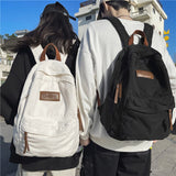 weiyinxing Women Men Canvas Green Bag Fashion Boy Girl Cute College Backpack Male Female Book Travel Backpack Cool Laptop Lady Student Bags
