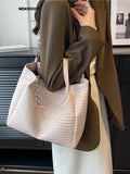 Weiyinxing Designer New Fashion Summer Versatile Tote 2023 Large Capacity Casual Chain Shoulder Bags Work Shopping Handbag For Women