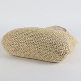 Weiyinxing Straw Bag Women Shoulder Bags Paper Woven Female Handbags Large Capacity Summer Beach Straw Bags Casual Tote Purses
