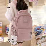 Weiyinxing Female Fashion Lady High Capacity Waterproof College Backpack Trendy Women Laptop School Bags Cute Girl Travel Book Bag Cool