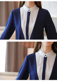 Weiyinxing Sleeve Chiffon Blouse Shirt Tops Blouse Women Blusas Mujer De Moda 2023 Stand Collar Office Blouse Shirt Blouses Blusa D642