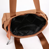 Weiyinxing Women Leisure Simple Waterproof Design Nylon Cloth Shoulder Bag Women Fashion Shopping Handbag Versatile Large Capacity Tote Bag