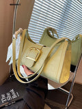 Weiyinxing High Quality Luxury Designer Shoulder Bags New Casual Classic Women Crossbody Fashion Simple Style PU Handbags Work Trendy