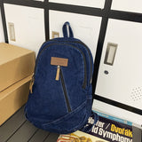 weiyinxing Canvas Travel Denim Book Bag Ladies Kawaii Backpack Women Leisure School Bag Girls Male Laptop College Backpack Fashion