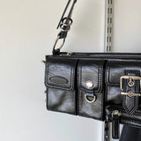 Weiyinxing Handbags For Women Half-moon Leather Hasp Shoulder Crossbody Bag Luxury Designer Ladies Underarm Bags Hobo 2024 Fashion