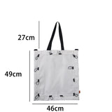 Weiyinxing Ladies Drawstring Large Capacity Shoulder Messenger Bag Waterproof Solid Color Crossbody Bags Shopping Folding Casual New