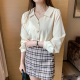 Weiyinxing Women Blusas Mujer De Moda 2023 Long Sleeve White Blouse Women Blouses Shirts Chiffon Blouse Shirt Women Tops Blusa D389