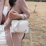 Weiyinxing Women Bags Crossbody Shoulder Bag for Ladies Messenger Bag High Quality Fashion Designer Flap Female Rivet Handbags Luxury Bags