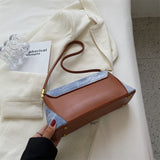 Weiyinxing Women Bags Fashion Handbags 2023 New Trend Handbags Retro Denim Shoulder Underarm Bag Casual Women Shoulder Pack Quality Flap