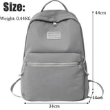 weiyinxing Girl High Capacity Laptop Backpack Trendy Women Leisure SchoolBag Female Men Book Bag Fashion Ladies Travel College Packet