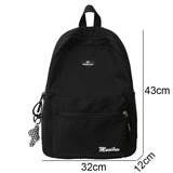 Weiyinxing Women Waterproof Cute Student Backpack Fashion Girl Travel School Bag Female Laptop College Backpack Cool Lady Leisure Book Bags