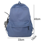 Weiyinxing Female Waterproof Fashion Girl Travel Nylon Book Bags Women Student Laptop Cute School Bag Cool Lady College Backpack New