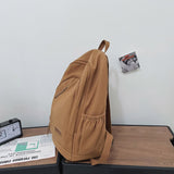 weiyinxing Fashion Women Canvas Leisure Mochila Lovers Travel Bag Teen Bookbag for Girls Boys Backpack High School Rucksack Solid