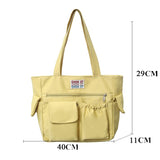 weiyinxing Fashion Women Shoulder Bag for College Girls Bookbag Cute Casual Waterproof Make Up Bag Kawaii Summer Sweet Schoolbag