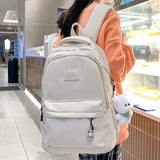Weiyinxing Female Fashion Lady High Capacity Waterproof College Backpack Trendy Women Laptop School Bags Cute Girl Travel Book Bag Cool