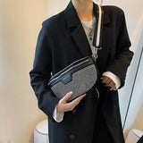 Weiyinxing Rhinestones Waist Bag For Women Waist Belt Bags Fashion Shoulder Crossbody Chest Bags Female Fanny Pack Brand Waist Packs