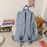 Weiyinxing Travel Waterproof Yellow Leisure School Bag Fashion Women Student Backpack Ladies Nylon Cute Book Female Laptop College Bag