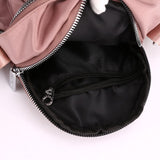 Weiyinxing Women's Casual Light Simple Shoulder Bags Waterproof Nylon Fabric Crossbody Bags Small Multi-layer Large Capacity Women's Bags