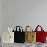 Weiyinxing Women Shoulder Bag Small Cotton Canvas Handbag Casual Tote Female Eco Crossbody Bag Cute Messenger Bags 2023