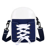 Weiyinxing Women Bag Canvas Bag Fashion Creative Personality Shoes Shape Shoulder Crossbody Bag Female Funny Handbag and Purses